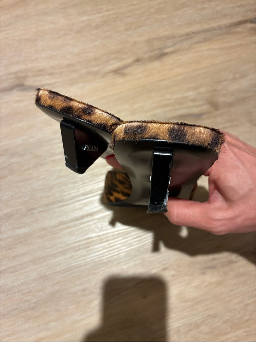 Prada square toe mules - Picture 5 of 6